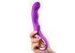 8 inch Rechargeable 10 Frequency G Spot Stimulation , Silicone Sex Vibrator For Women
