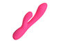 USB G-Spot Electric Vibrator Sex Toy , Silicone Pink Adult Sex Toys Bunny Vibrator
