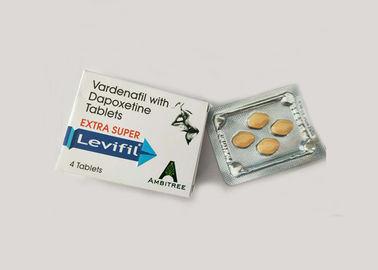 Männliche Verzögerungs-Pillen FDAs Extra- Super-starke Aufrichtungs-Medizin Levifil