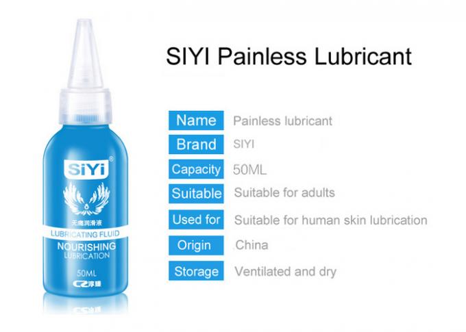 Vagina-Körper-Massage Lubricanting-Öl 50ml SIYI wasserlösliches anales schmerzloses